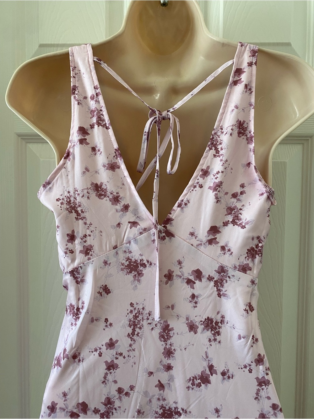 wild fable - Light Pink Floral Maxi Dress - Picture 4 of 7